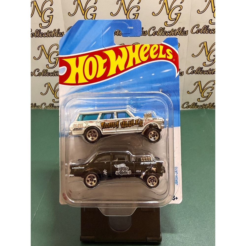 Hot Wheels Family Hauler and 1969 Custom Charger 2 Car Set